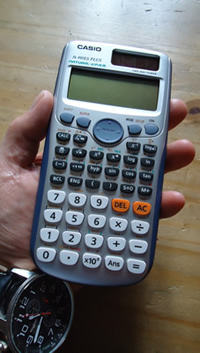 Casio handheld calculator, 2011, Fx-991ES